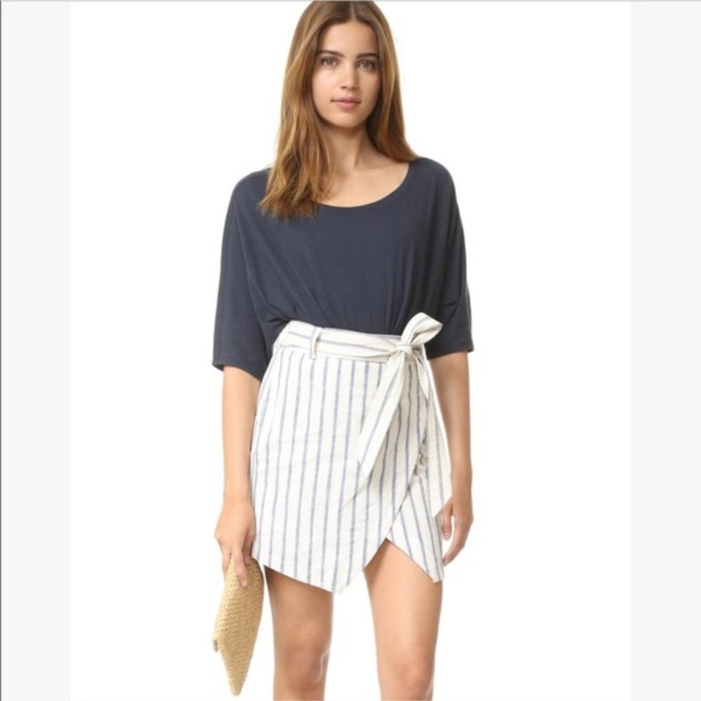 Madewell Portside Skirt in Ikat Stripe - Size 00